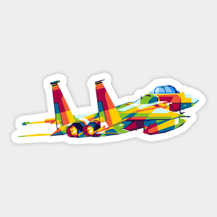 F-15 Eagle Sticker